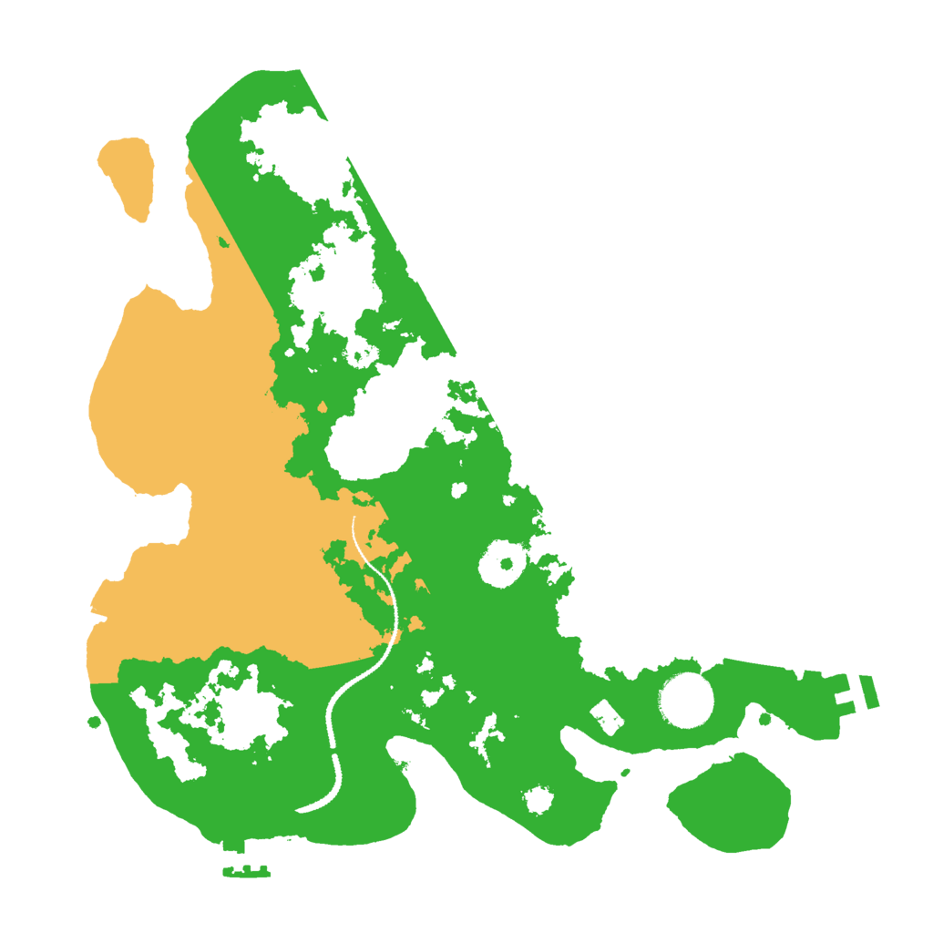 Biome Rust Map: Procedural Map, Size: 3000, Seed: 1108422621
