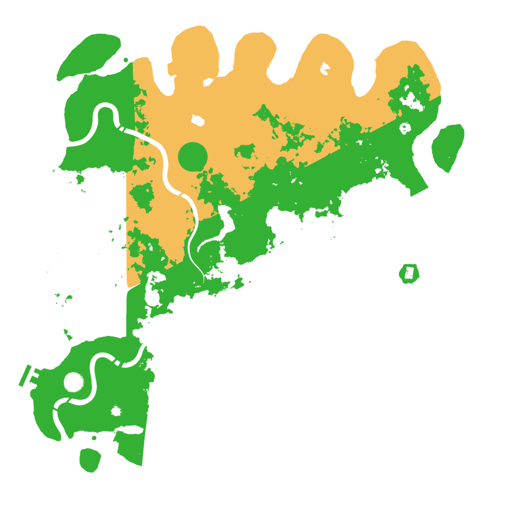 Biome Rust Map: Procedural Map, Size: 4514, Seed: 481981
