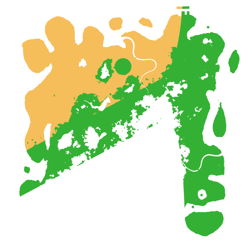 Biome Rust Map: Procedural Map, Size: 4000, Seed: 77502387