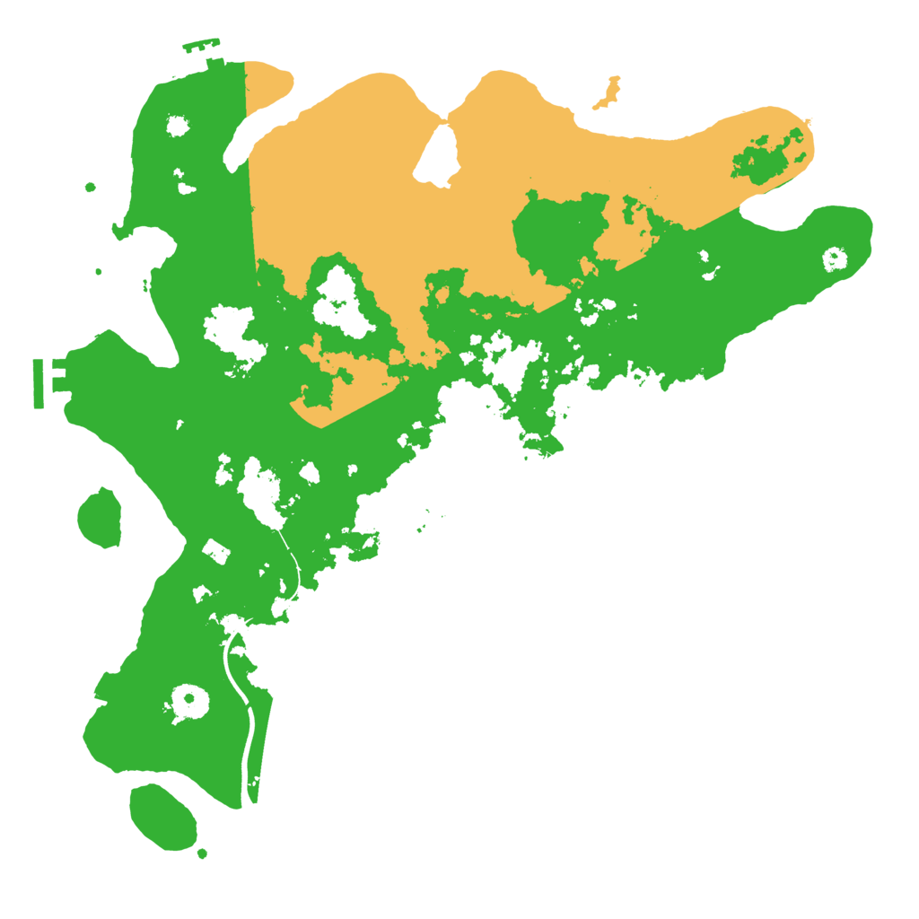 Biome Rust Map: Procedural Map, Size: 3750, Seed: 297015201