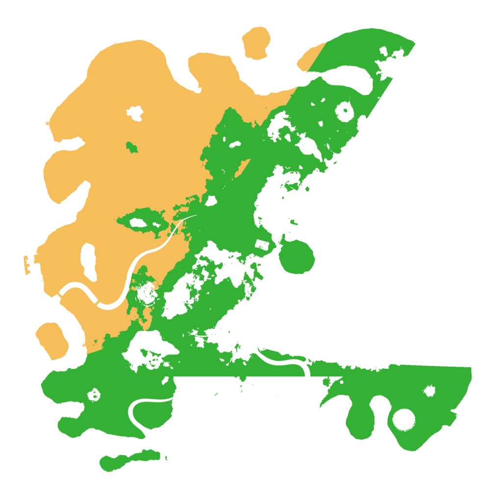 Biome Rust Map: Procedural Map, Size: 4000, Seed: 638043809