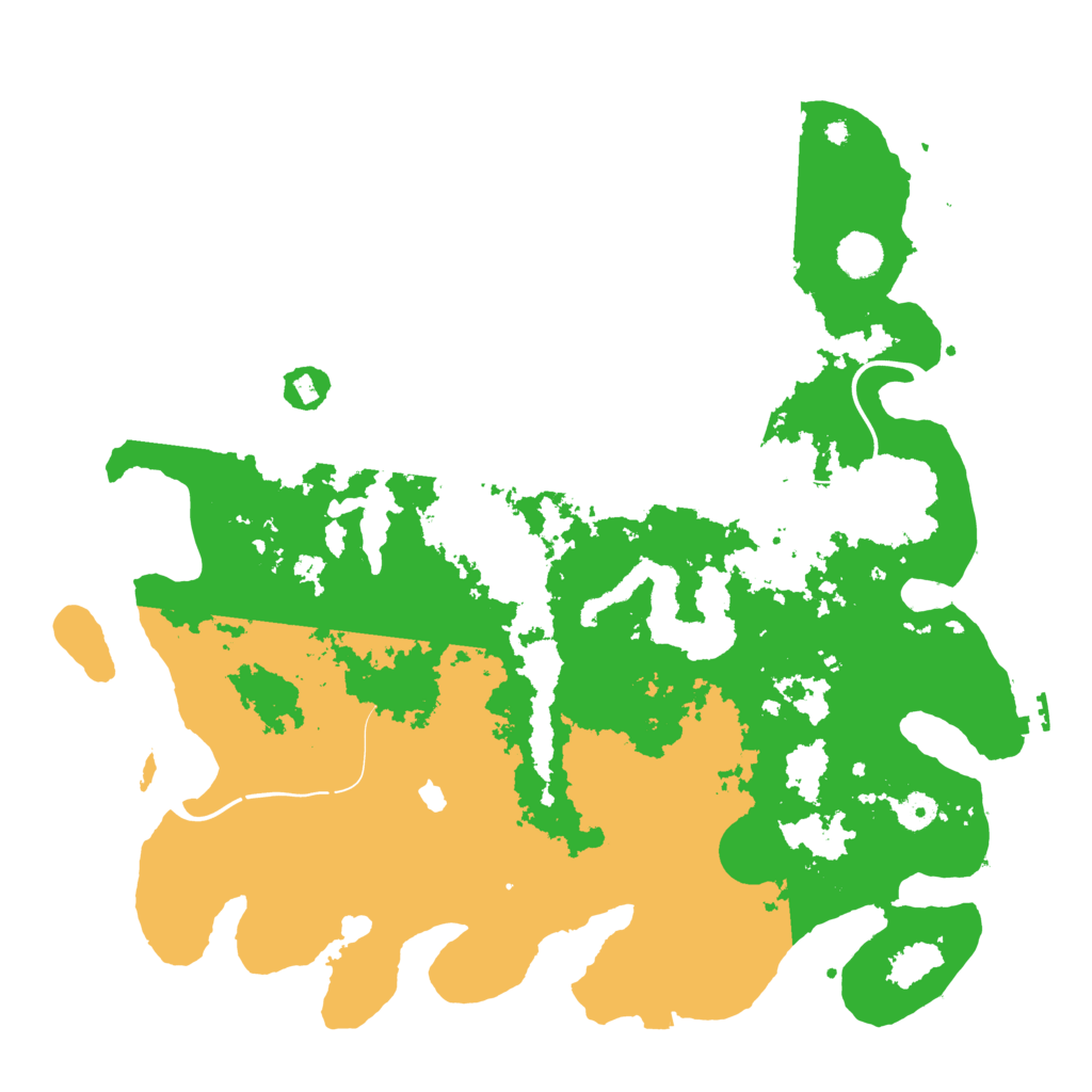 Biome Rust Map: Procedural Map, Size: 4300, Seed: 1415526698