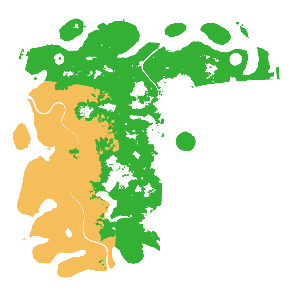 Biome Rust Map: Procedural Map, Size: 4242, Seed: 60481965