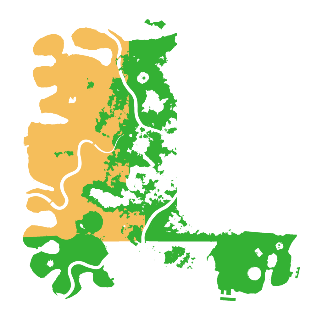 Biome Rust Map: Procedural Map, Size: 4250, Seed: 1769650027