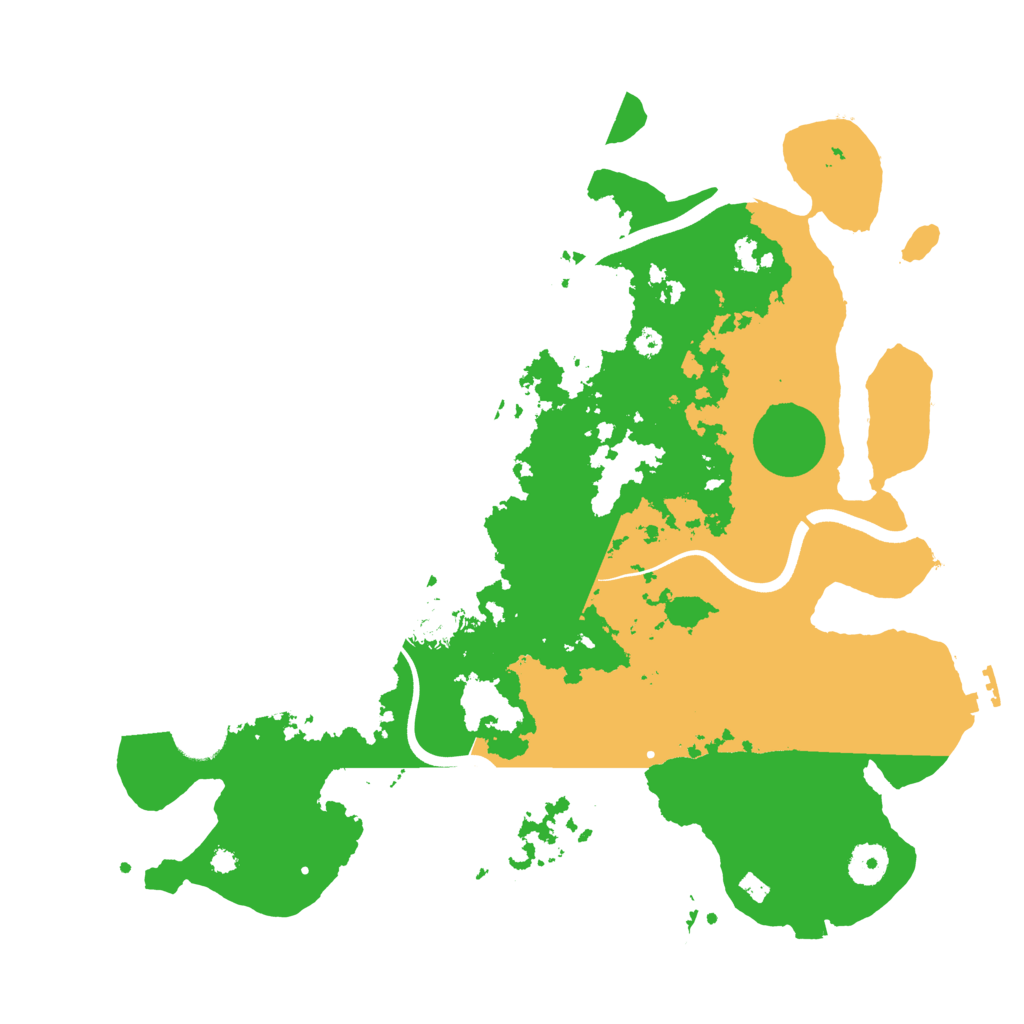 Biome Rust Map: Procedural Map, Size: 3750, Seed: 177270528