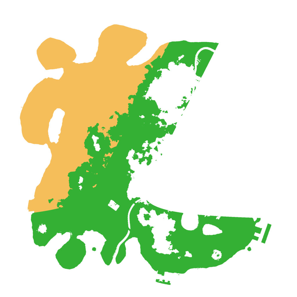 Biome Rust Map: Procedural Map, Size: 3000, Seed: 64844