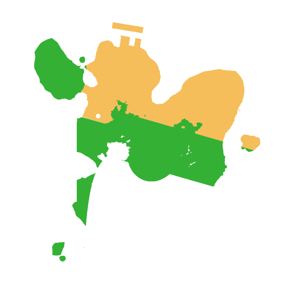 Biome Rust Map: Procedural Map, Size: 2000, Seed: 1888774953