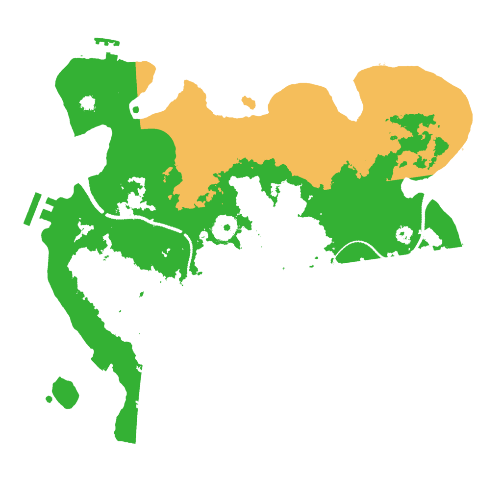 Biome Rust Map: Procedural Map, Size: 2996, Seed: 50000