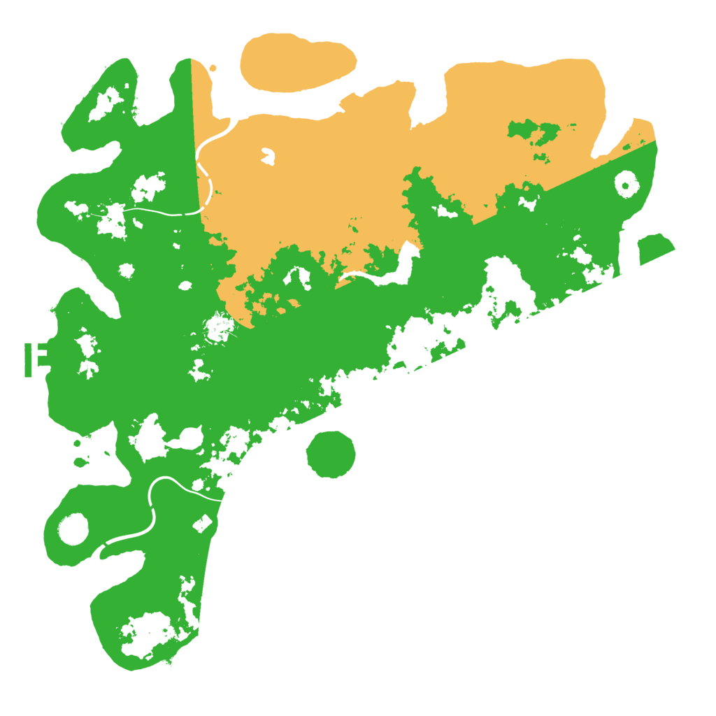 Biome Rust Map: Procedural Map, Size: 4250, Seed: 838802976