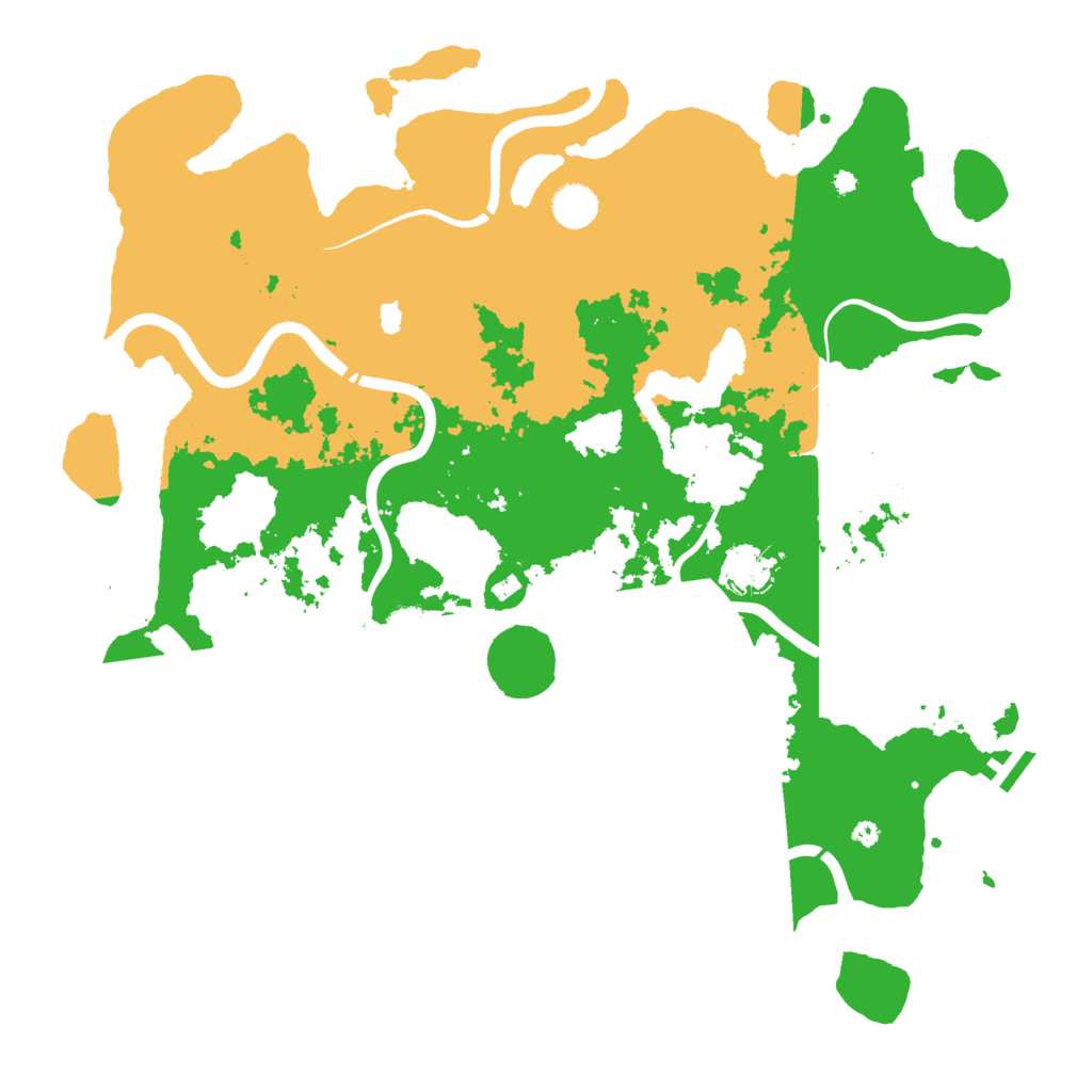 Biome Rust Map: Procedural Map, Size: 4250, Seed: 308170436