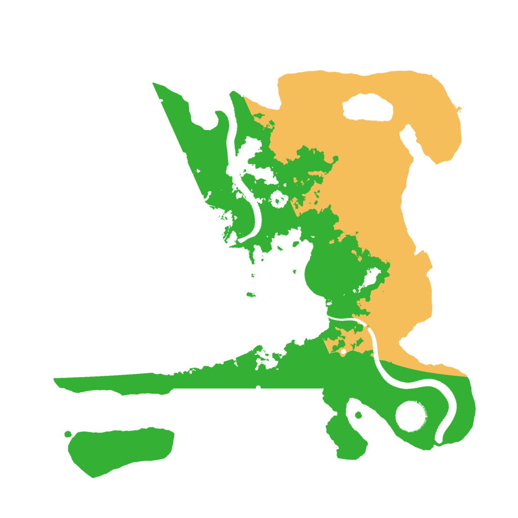 Biome Rust Map: Procedural Map, Size: 3000, Seed: 1337133799