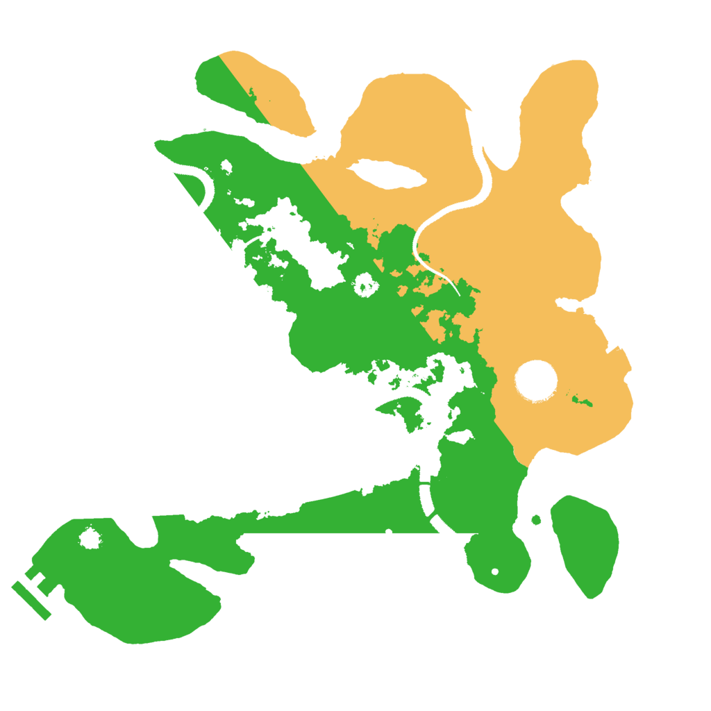 Biome Rust Map: Procedural Map, Size: 3000, Seed: 1330679530