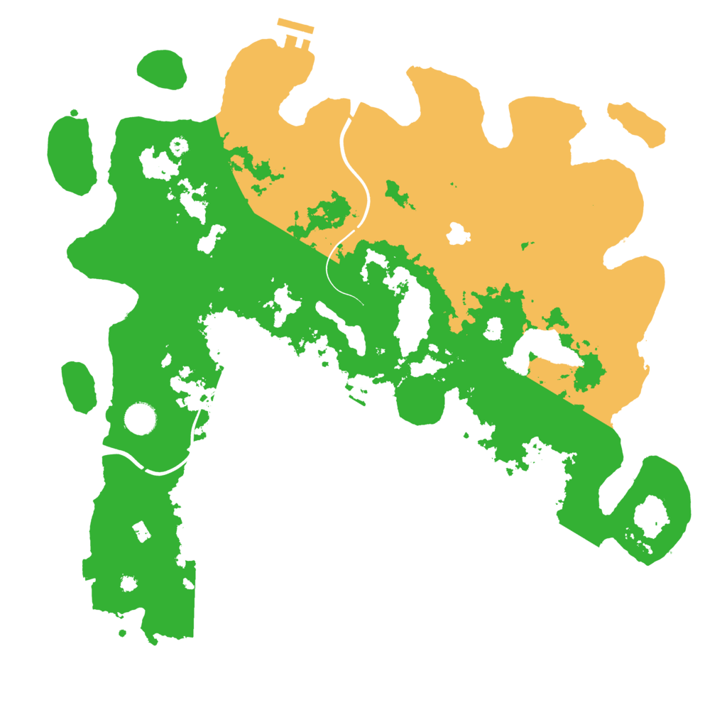 Biome Rust Map: Procedural Map, Size: 4000, Seed: 1027123823