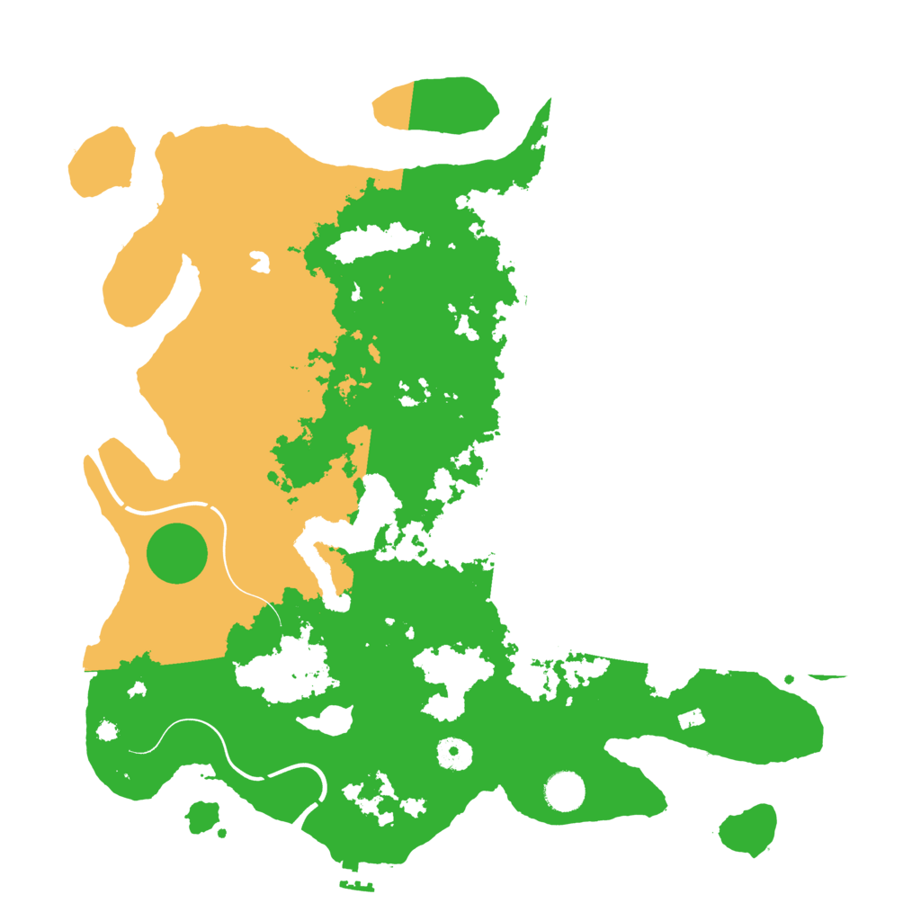 Biome Rust Map: Procedural Map, Size: 4000, Seed: 344258037