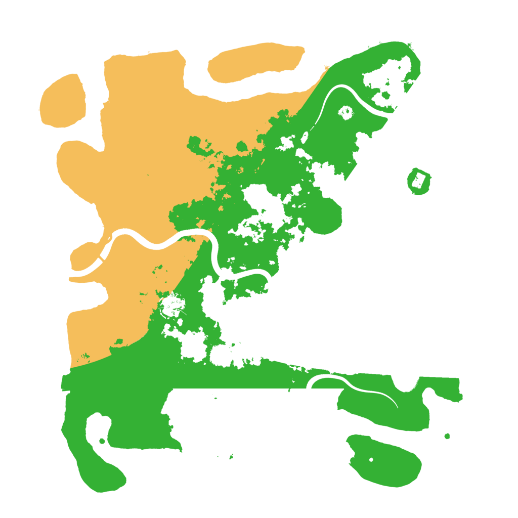 Biome Rust Map: Procedural Map, Size: 3750, Seed: 1218443817