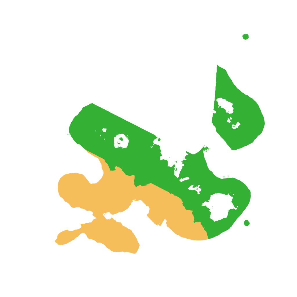 Biome Rust Map: Procedural Map, Size: 2000, Seed: 1497619650