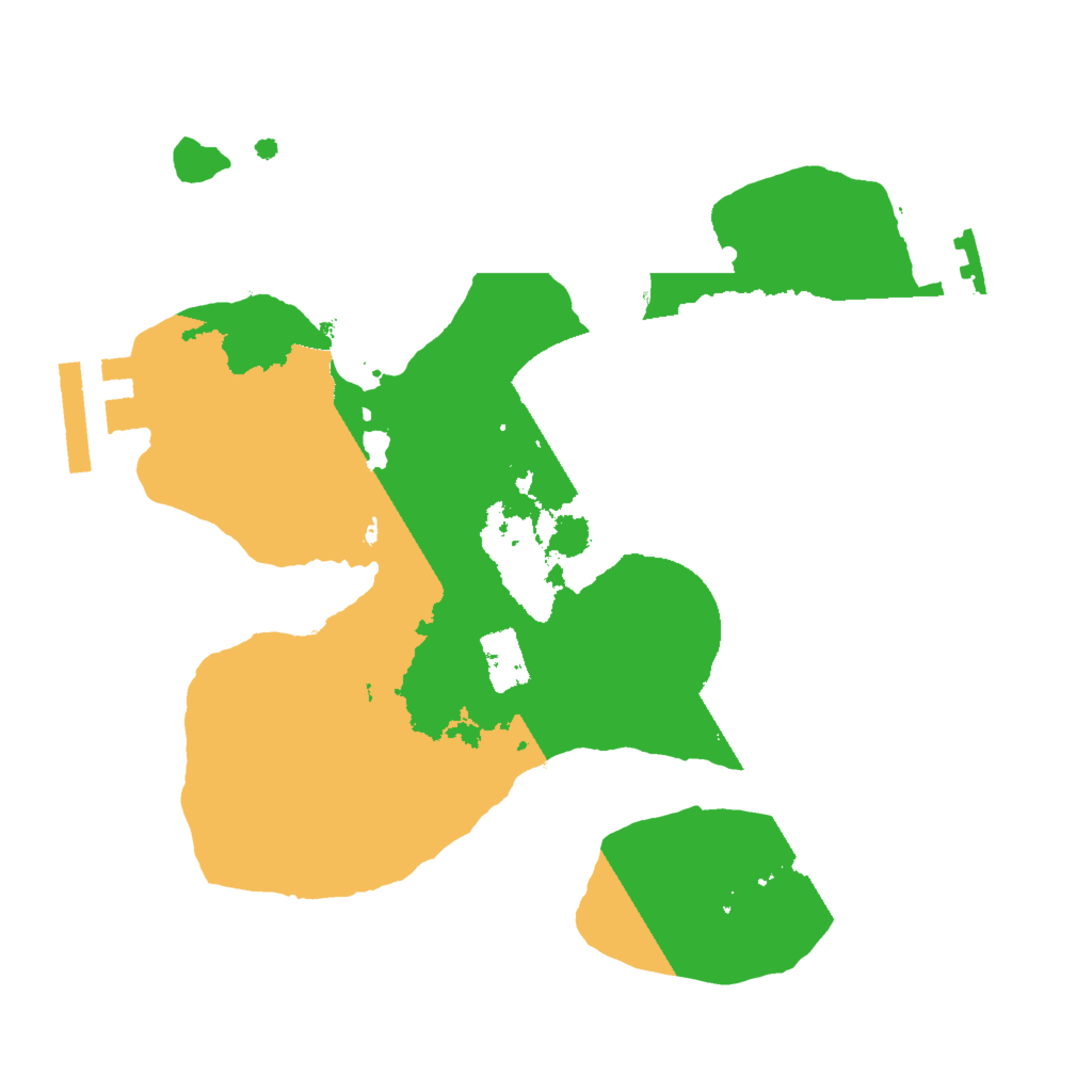 Biome Rust Map: Procedural Map, Size: 2000, Seed: 1901977864