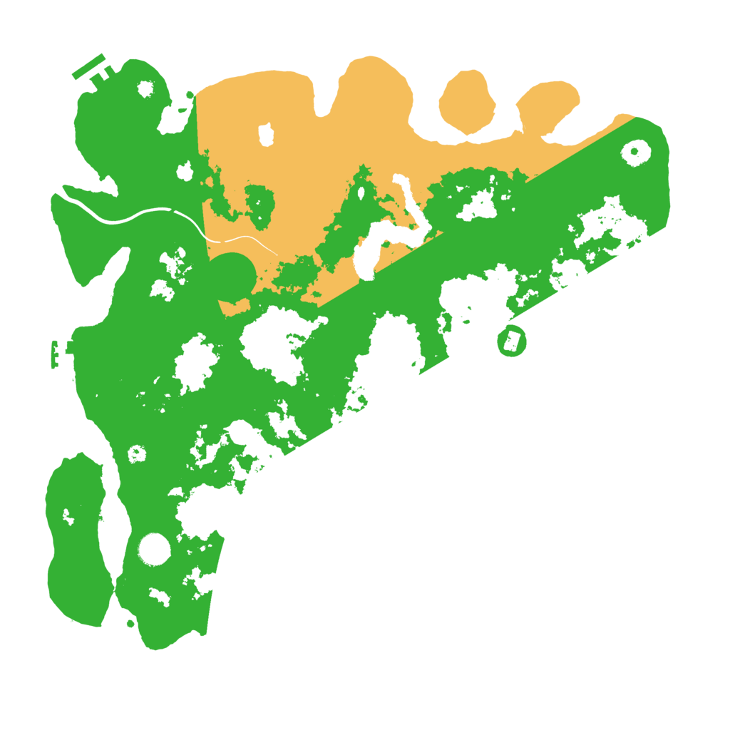 Biome Rust Map: Procedural Map, Size: 4000, Seed: 1289988962