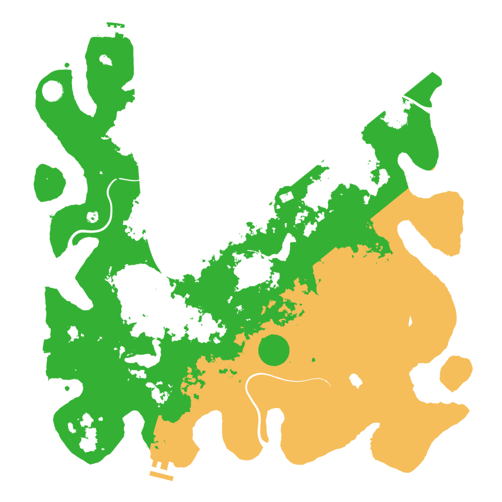 Biome Rust Map: Procedural Map, Size: 4250, Seed: 44076963