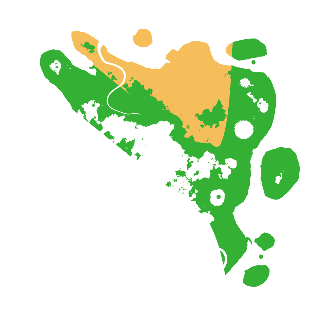 Biome Rust Map: Procedural Map, Size: 3000, Seed: 1242
