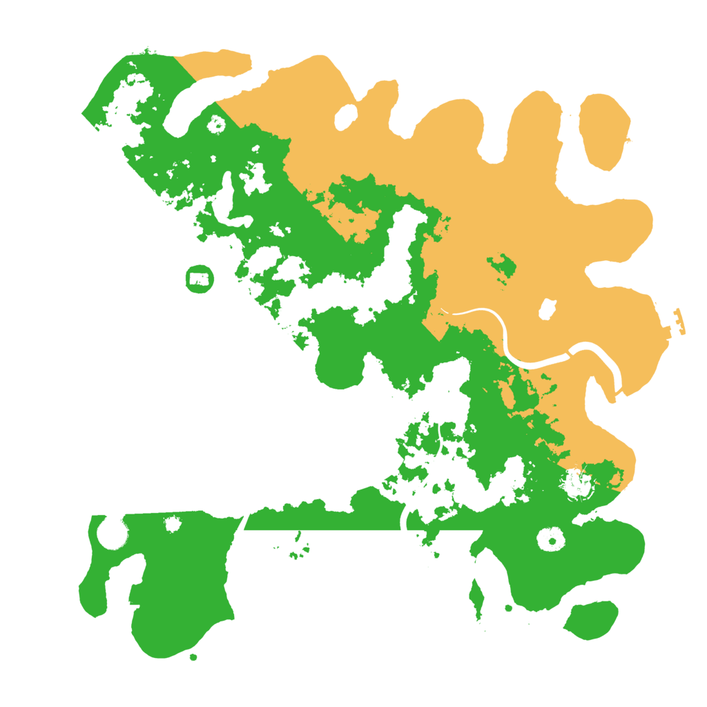 Biome Rust Map: Procedural Map, Size: 4000, Seed: 590796077