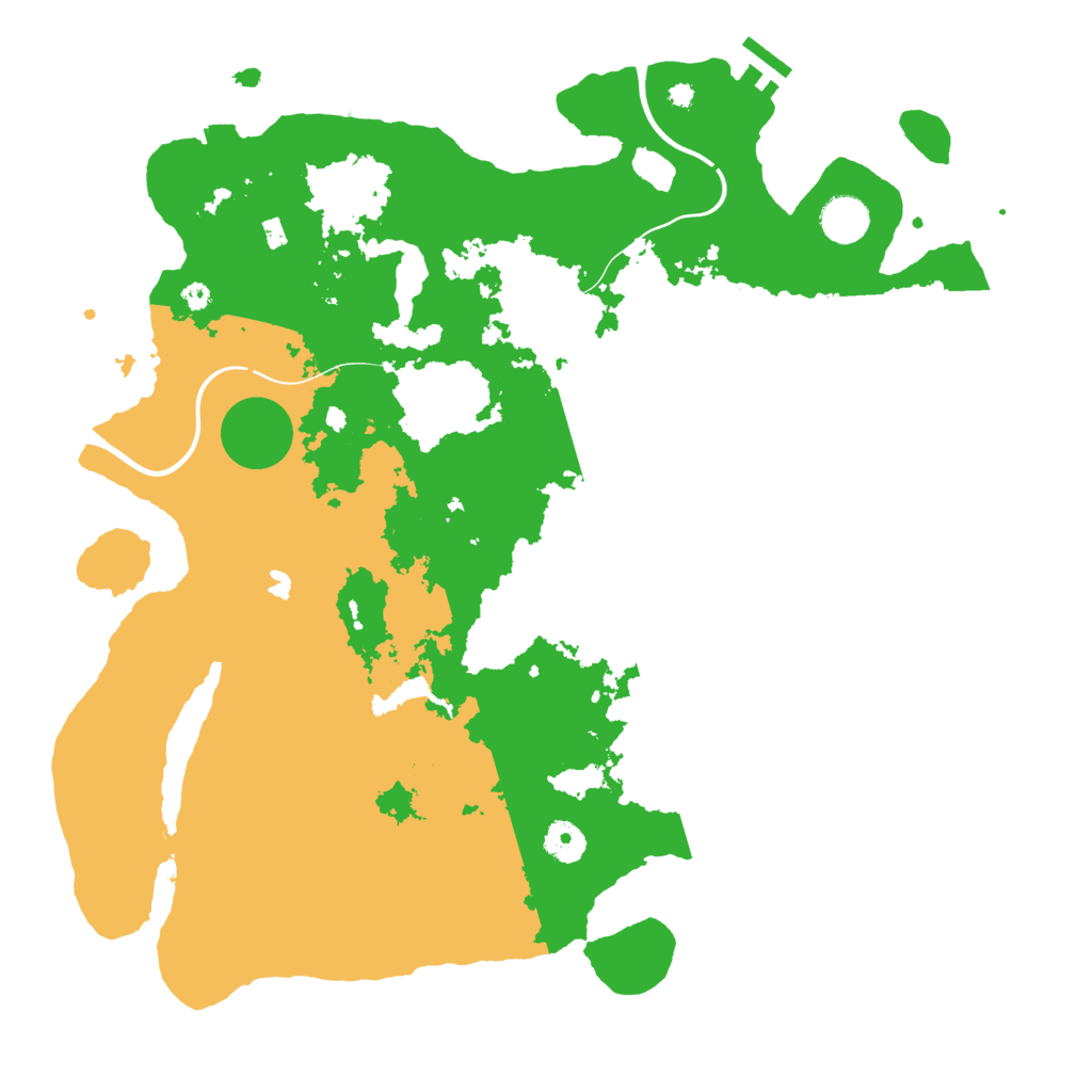 Biome Rust Map: Procedural Map, Size: 4000, Seed: 5672