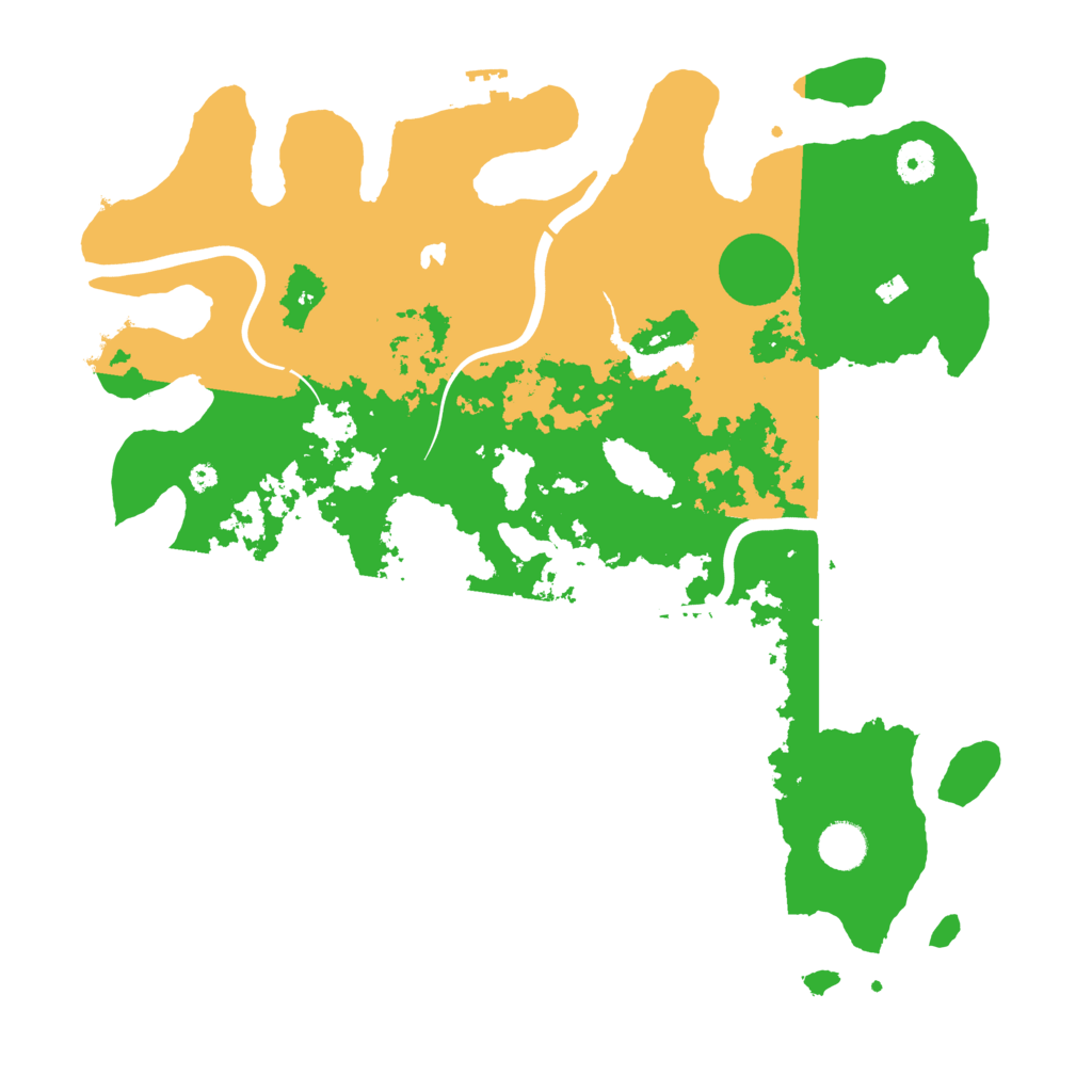 Biome Rust Map: Procedural Map, Size: 4000, Seed: 1272