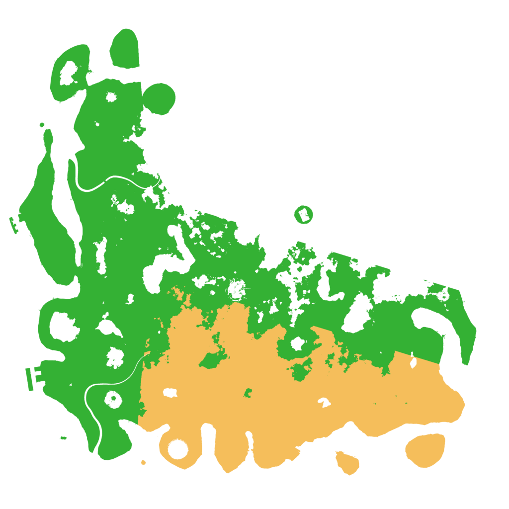 Biome Rust Map: Procedural Map, Size: 4500, Seed: 1686580669