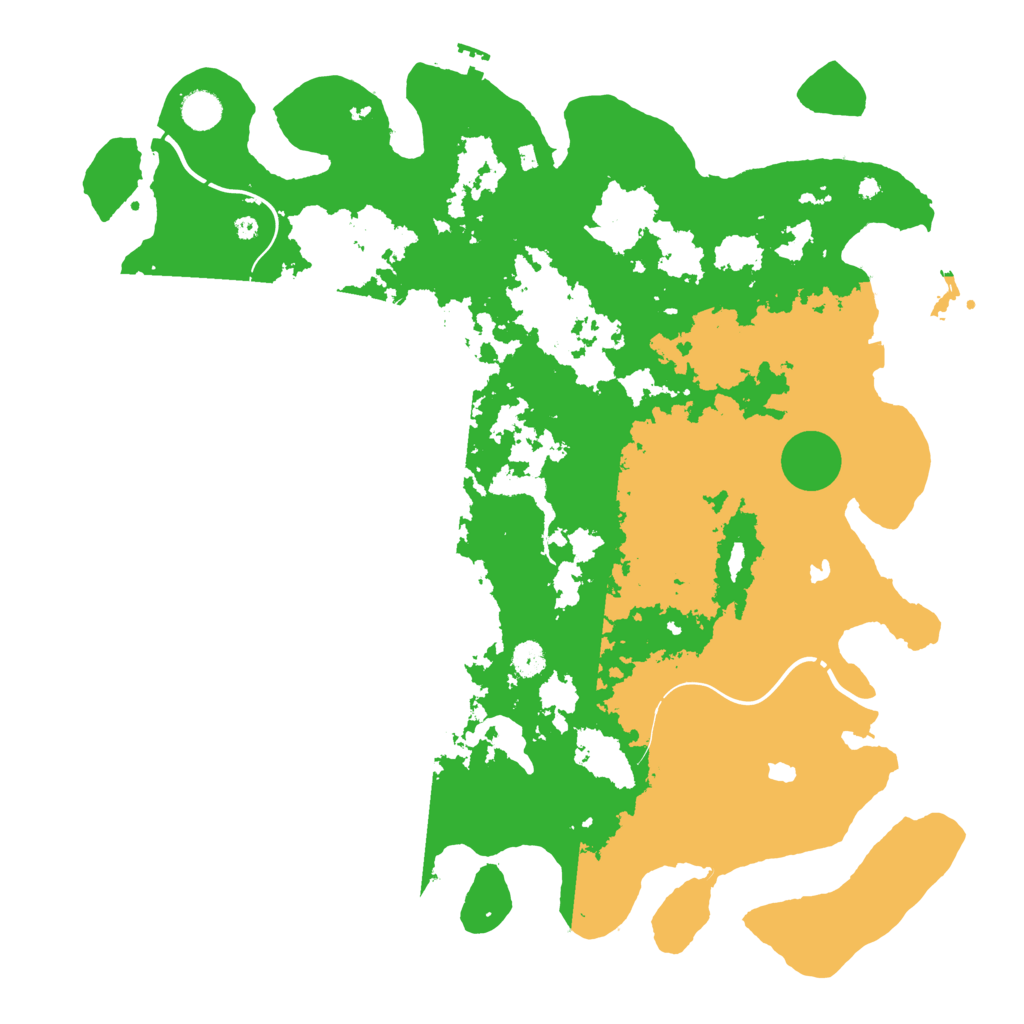 Biome Rust Map: Procedural Map, Size: 4500, Seed: 317796034