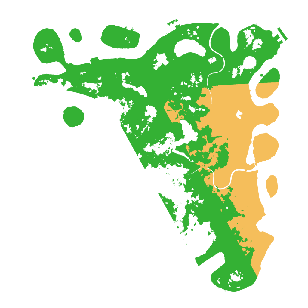 Biome Rust Map: Procedural Map, Size: 4250, Seed: 17269