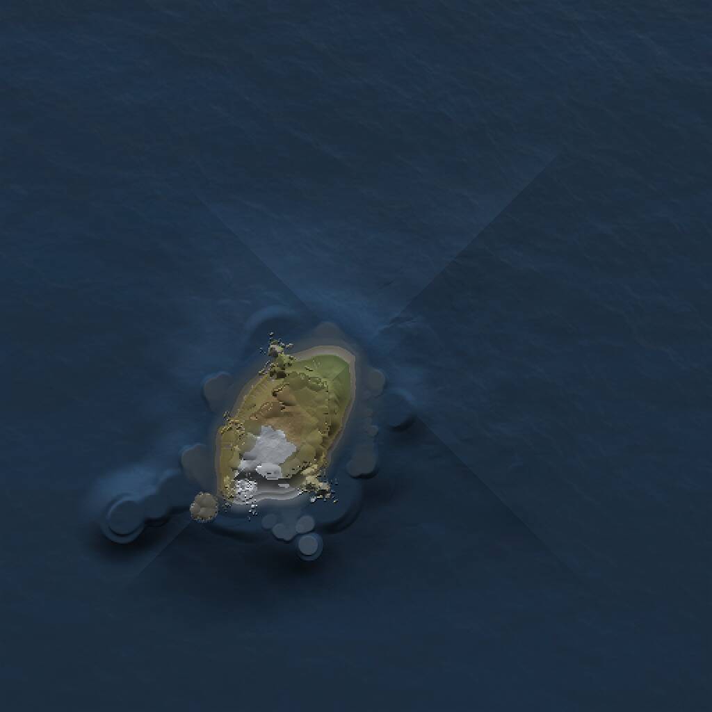 Rust Map: Procedural Map, Size: 1000, Seed: 683341721, 1 Monuments