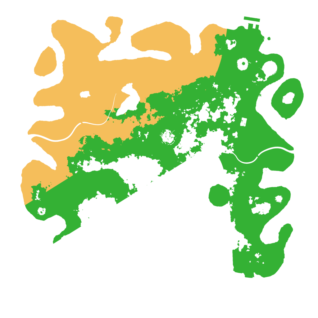 Biome Rust Map: Procedural Map, Size: 4000, Seed: 307471938