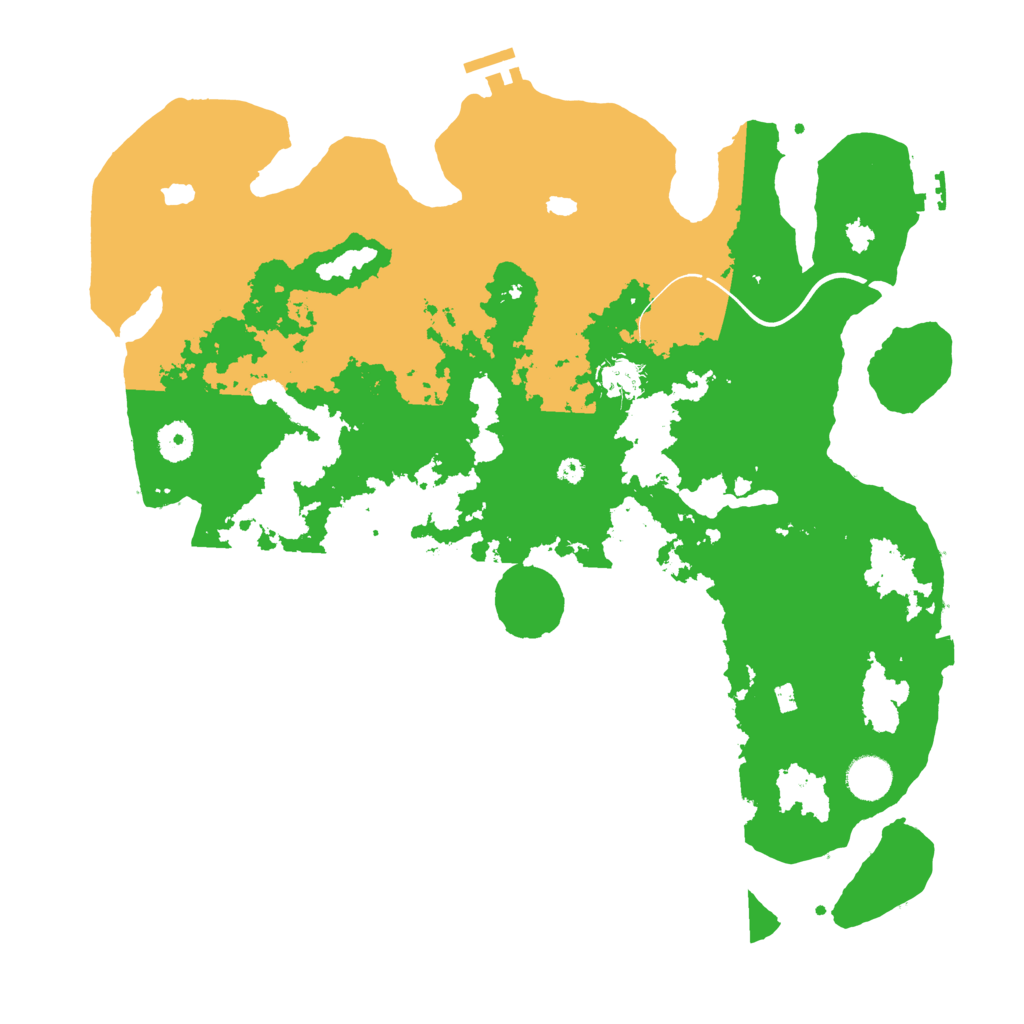 Biome Rust Map: Procedural Map, Size: 4000, Seed: 130597