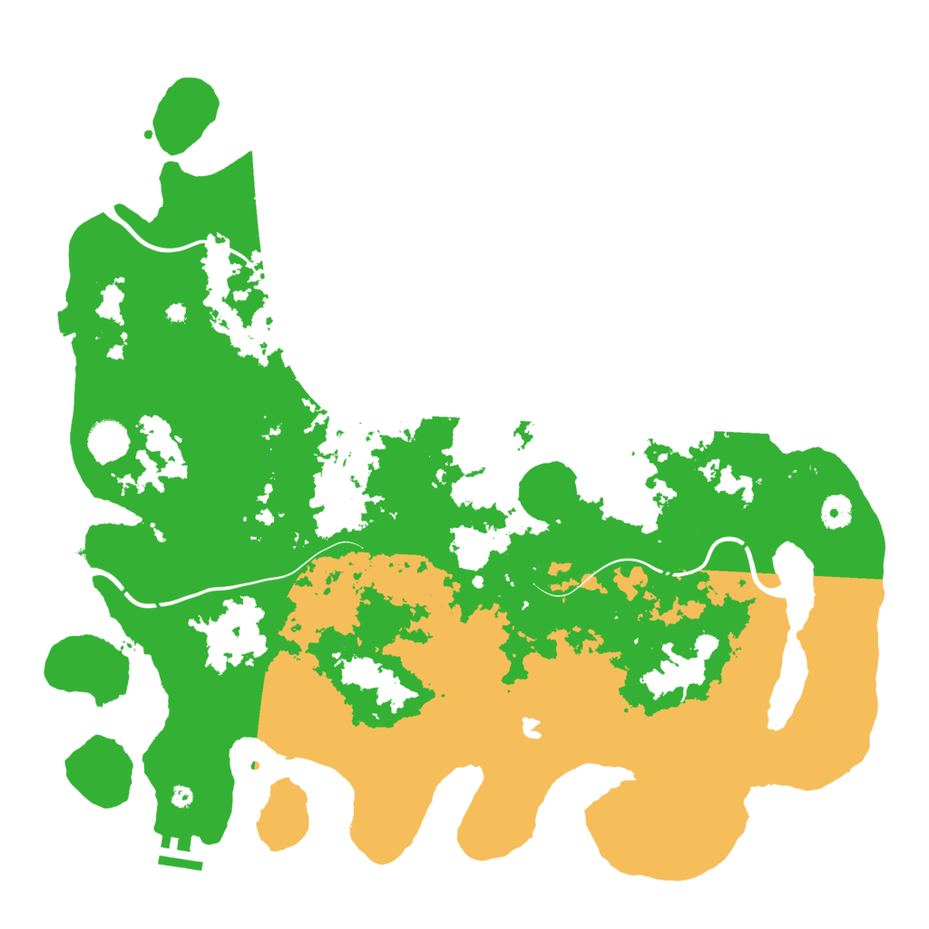 Biome Rust Map: Procedural Map, Size: 4250, Seed: 2074850837