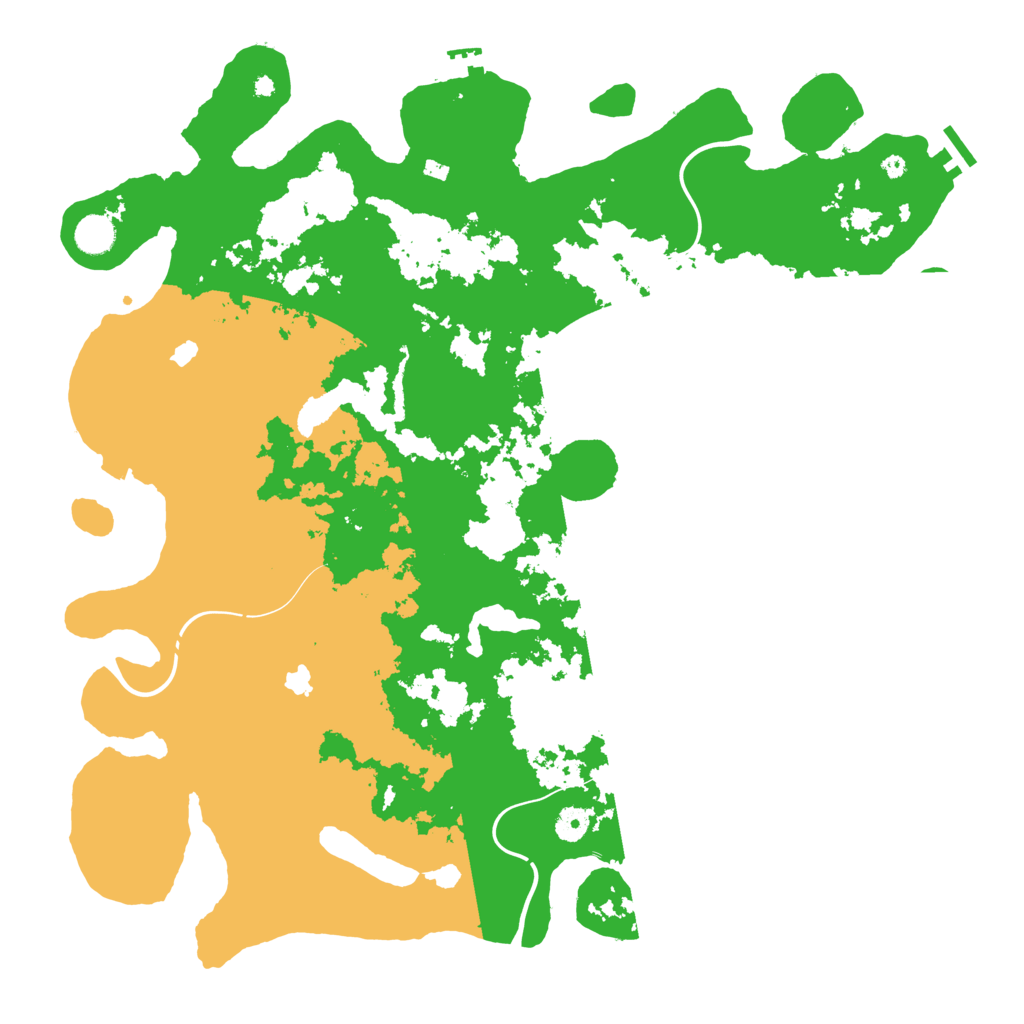 Biome Rust Map: Procedural Map, Size: 4500, Seed: 1693137321
