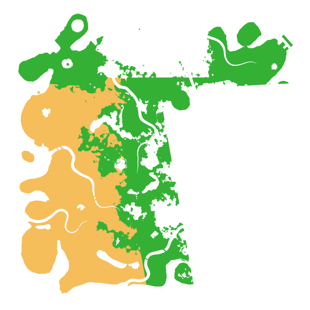 Biome Rust Map: Procedural Map, Size: 4500, Seed: 1693137321
