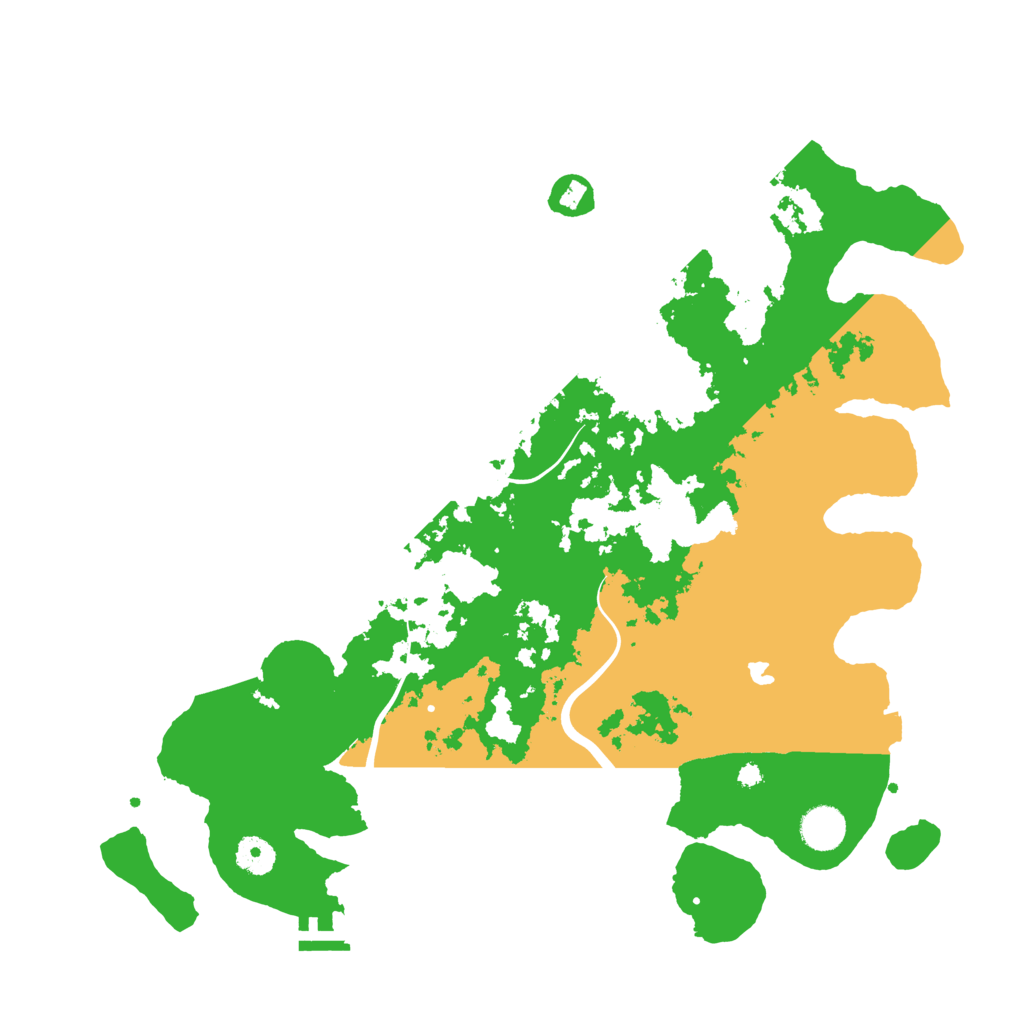 Biome Rust Map: Procedural Map, Size: 4000, Seed: 1062987879