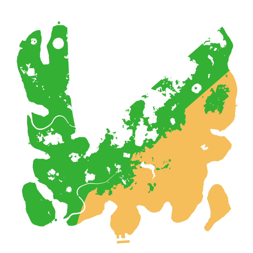 Biome Rust Map: Procedural Map, Size: 4000, Seed: 771660972
