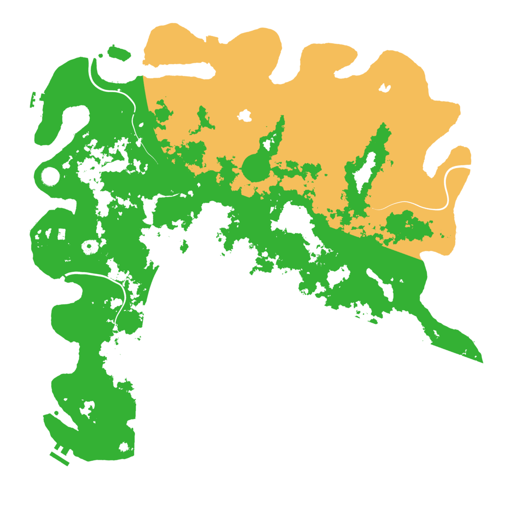 Biome Rust Map: Procedural Map, Size: 4800, Seed: 1979816231