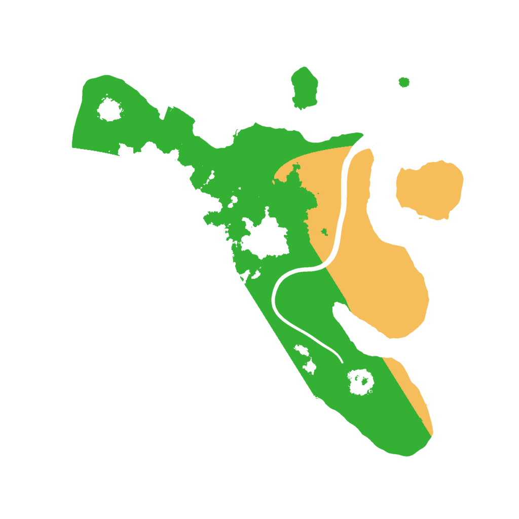 Biome Rust Map: Procedural Map, Size: 2000, Seed: 787922802
