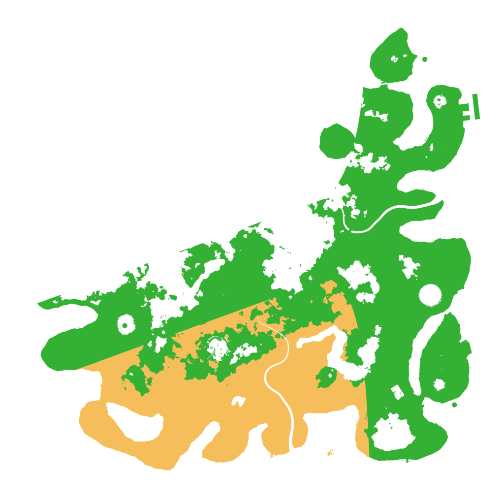 Biome Rust Map: Procedural Map, Size: 4000, Seed: 1092518246