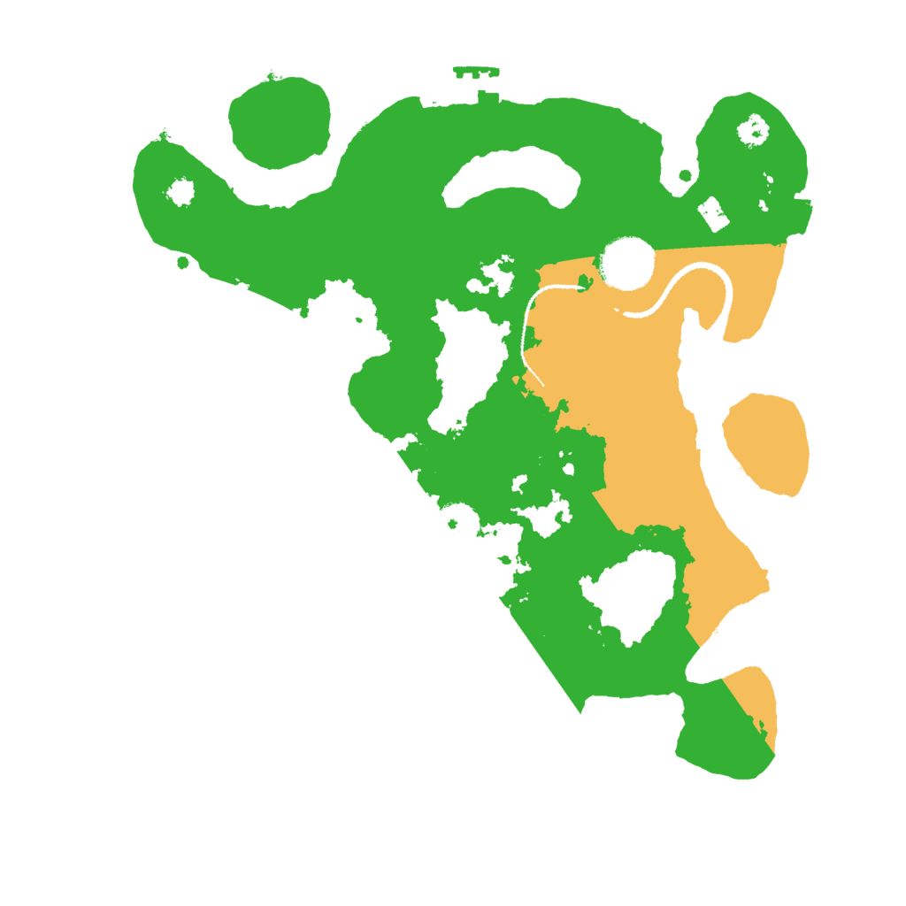 Biome Rust Map: Procedural Map, Size: 3000, Seed: 29578