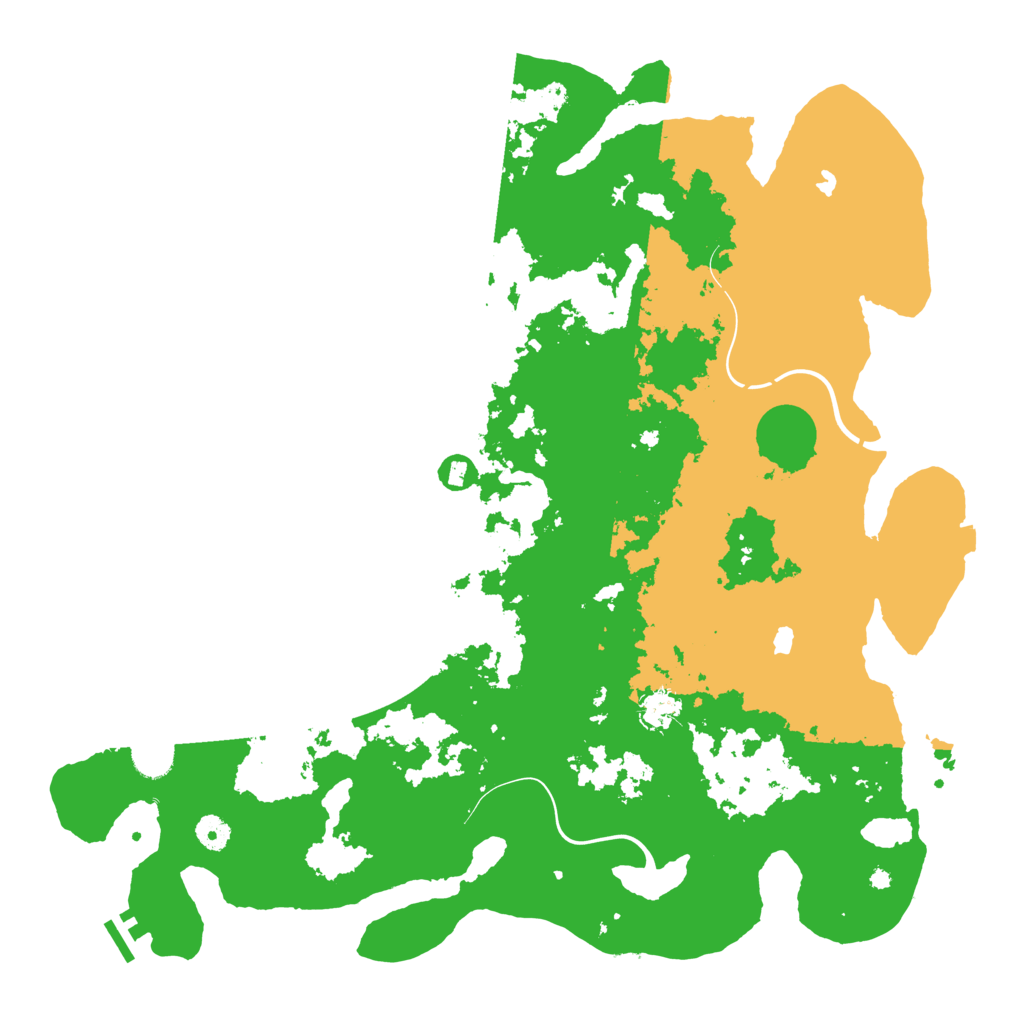 Biome Rust Map: Procedural Map, Size: 4500, Seed: 1149464589