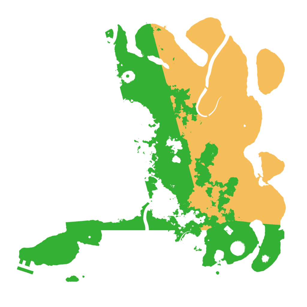 Biome Rust Map: Procedural Map, Size: 3750, Seed: 845881330