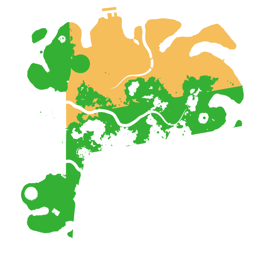 Biome Rust Map: Procedural Map, Size: 3750, Seed: 1618908541