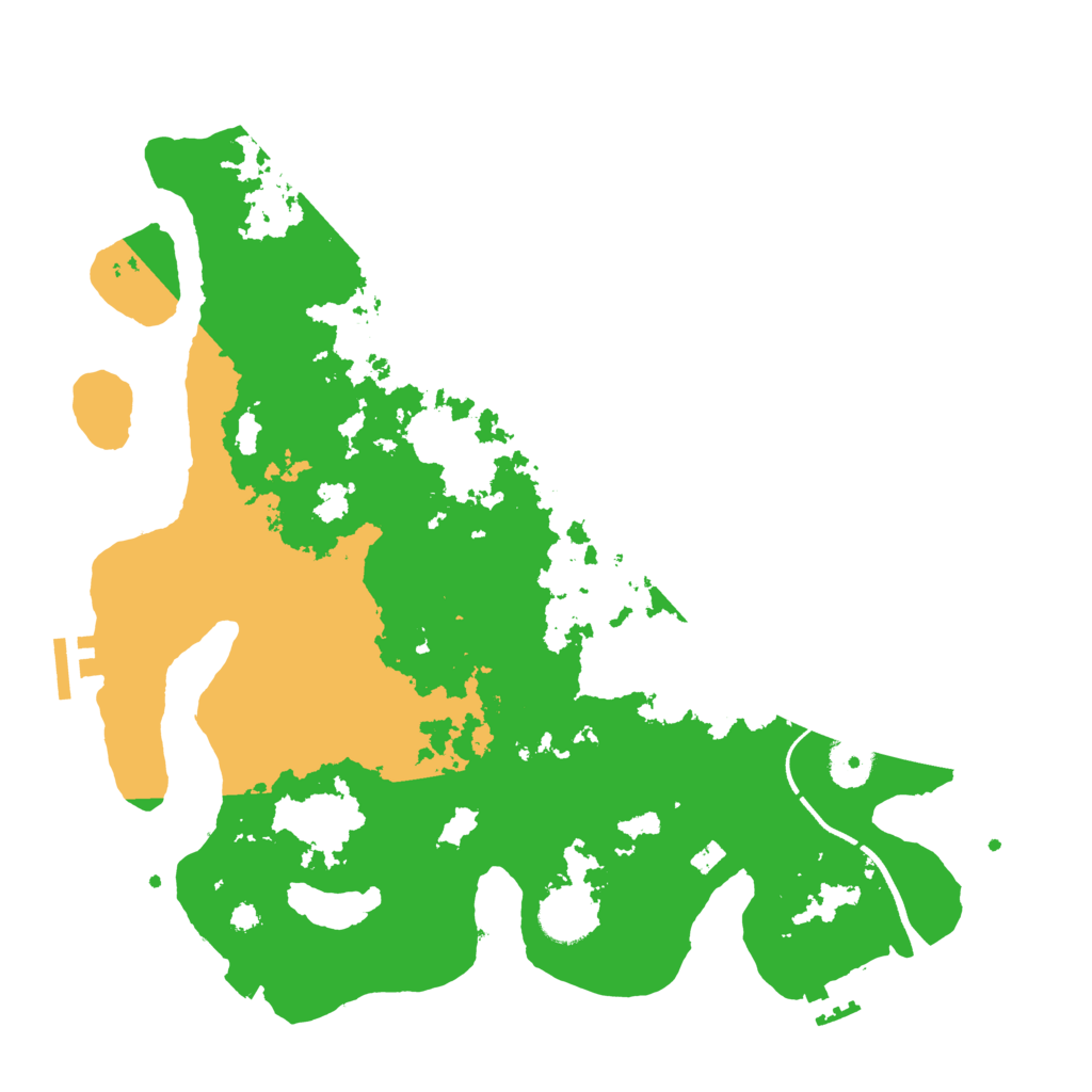 Biome Rust Map: Procedural Map, Size: 3600, Seed: 1600602450