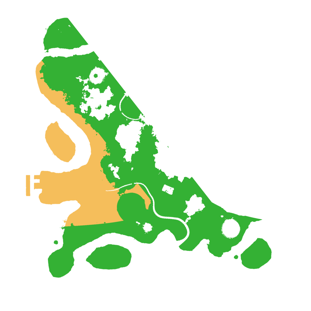 Biome Rust Map: Procedural Map, Size: 3000, Seed: 7542183