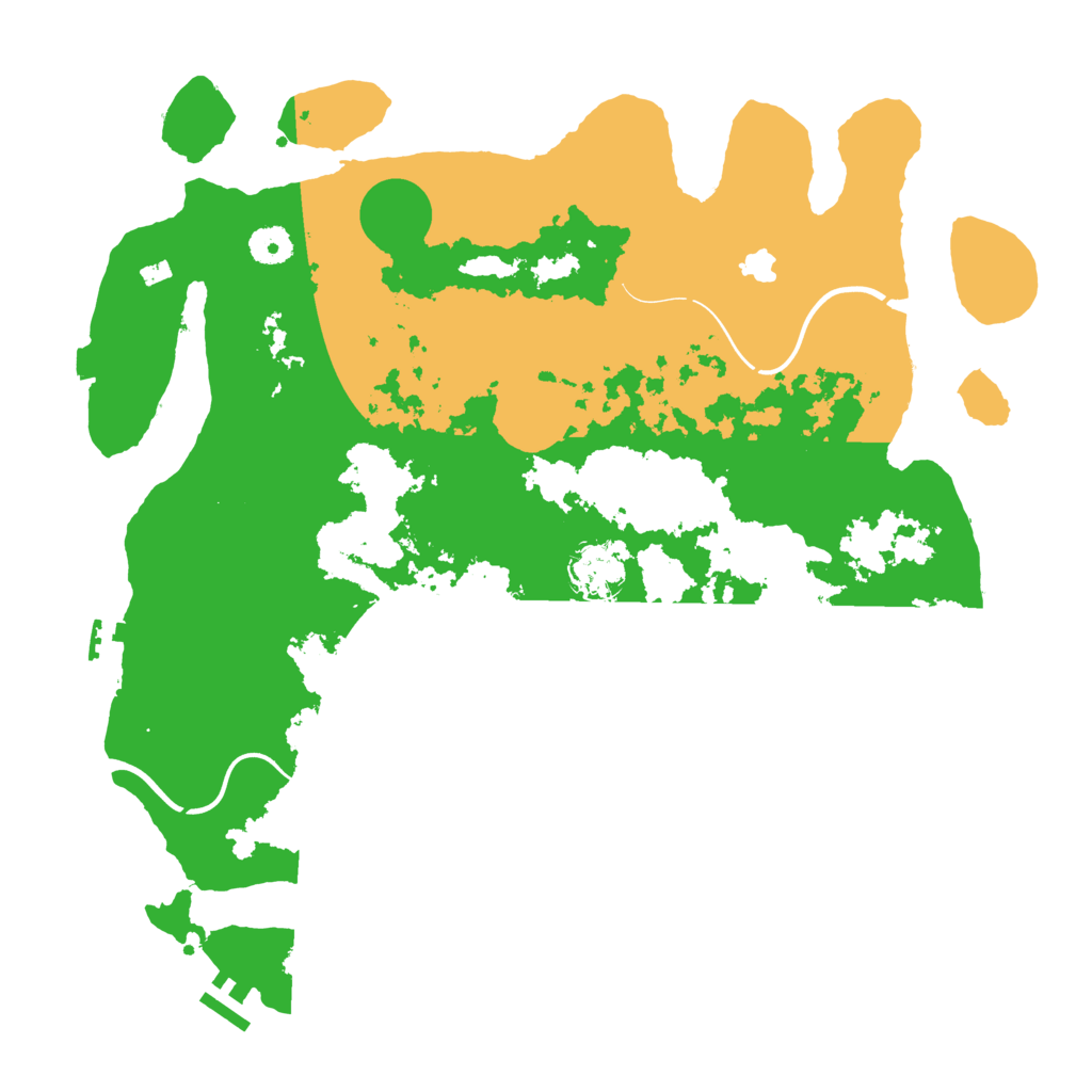 Biome Rust Map: Procedural Map, Size: 4000, Seed: 1079381710