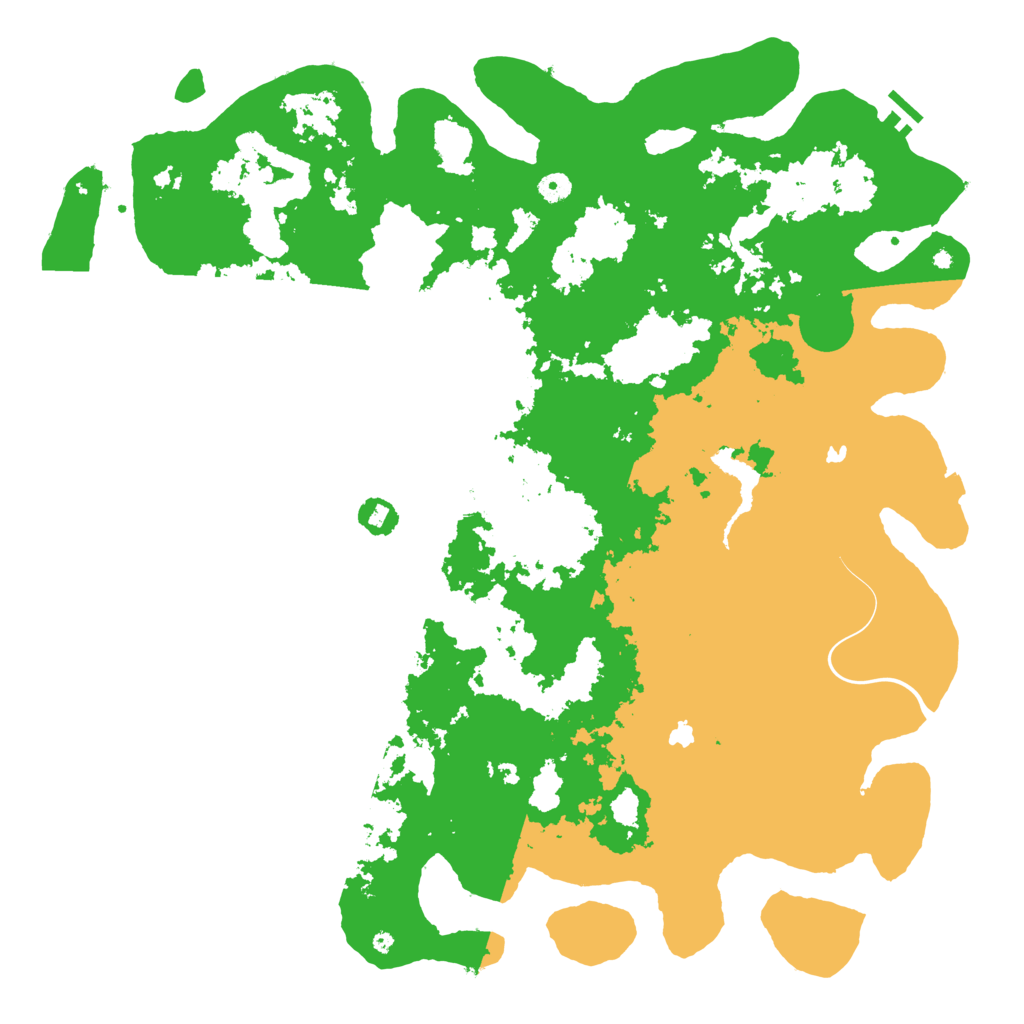 Biome Rust Map: Procedural Map, Size: 5000, Seed: 903998363