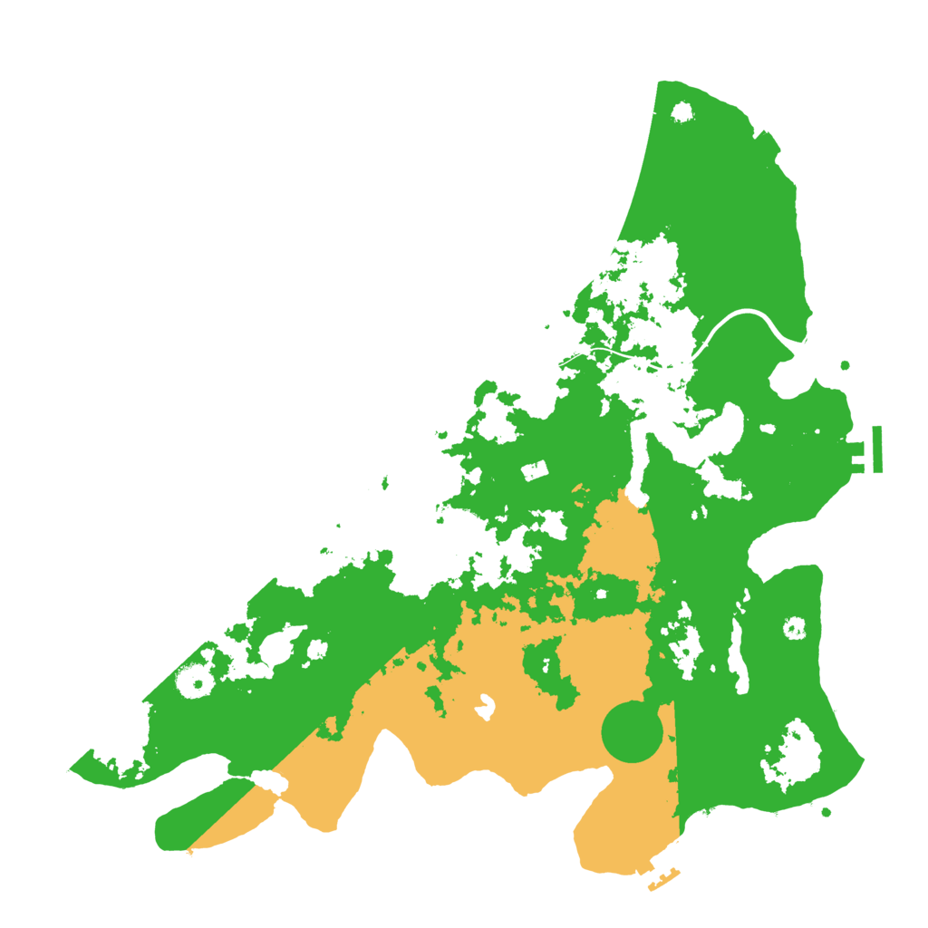 Biome Rust Map: Procedural Map, Size: 4000, Seed: 1283833089